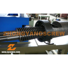 Conical Twin Screw and Barrel for PVC Pipe (ZYT338)